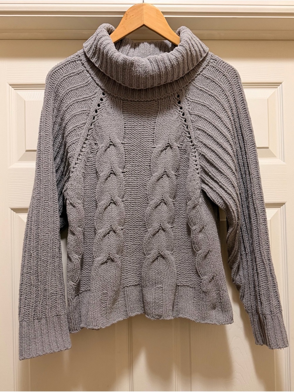 Women’s Harper Heritage Cozy Cable Knit Cowl Turtleneck Sweater